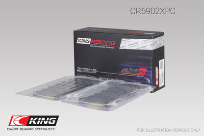 King Nissan VQ35HR/VQ37VHR/VR30DTT (Size +.25) pMaxKote Rod Bearing Set - eliteracefab.com