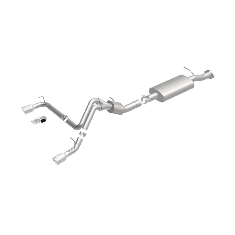 MagnaFlow Sys C/B 07 GM Hummer H2 Split Rear Magnaflow