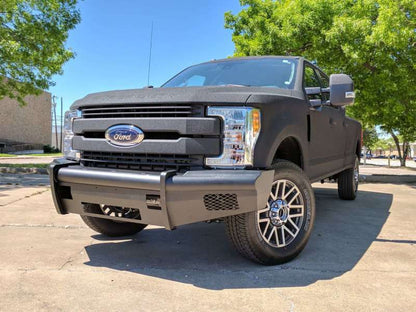 Road Armor 17-20 Ford F-250 Vaquero Front Non-Winch Bumper - Tex Blk Road Armor