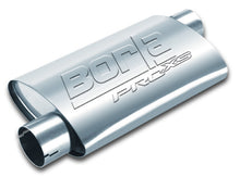 Load image into Gallery viewer, Borla Universal Pro-XS Oval 2in Inlet/Outlet Offset/Offset Notched Muffler - eliteracefab.com