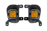 Diode Dynamics SS3 Ram Vertical LED Fog Light Kit Max - Yellow SAE Fog