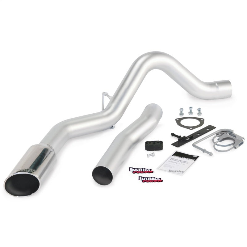 Banks Power 15 Chevy 6.6L LML ECLB/CCSB/CCLB Monster Exhaust Sys - SS Single Exhaust w/ Chrome Tip - eliteracefab.com