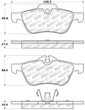 Load image into Gallery viewer, StopTech Performance 02-06 Mini Front Brake Pads - eliteracefab.com