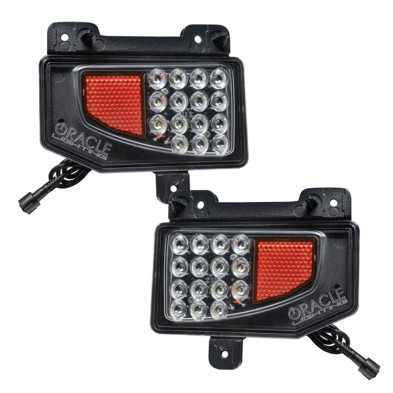 Oracle Rear Bumper LED Reverse Lights for Jeep Gladiator JT - 6000K - eliteracefab.com