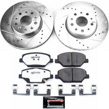 Load image into Gallery viewer, Power Stop 16-19 Chevrolet Camaro Front Z26 Street Warrior Brake Kit - eliteracefab.com