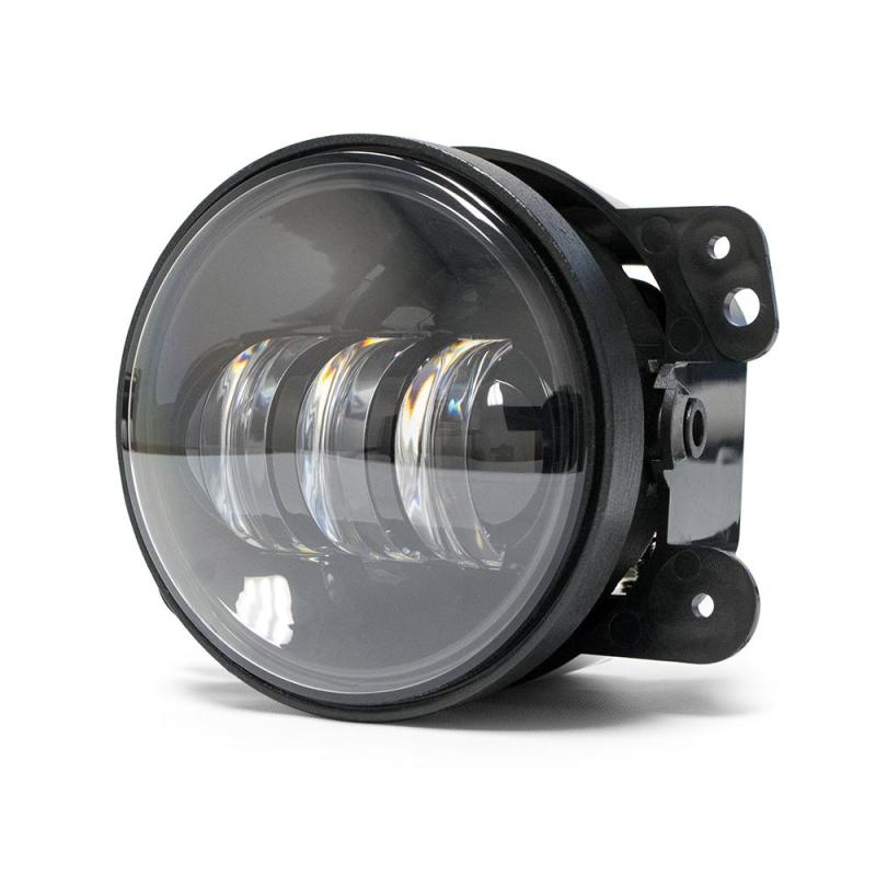 DV8 Offroad 07-18 Jeep Wrangler JK 4in 30W LED Replacement Fog Lights - eliteracefab.com