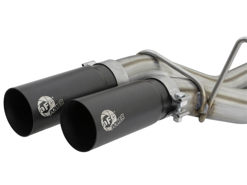 aFe POWER Rebel Series 3in 409 SS Cat Back Exhaust w/ Black Tips 17 Ford F-150 Raptor V6-3.5L - eliteracefab.com