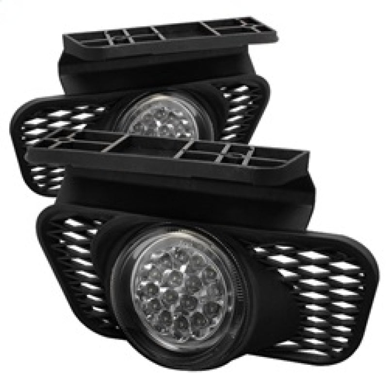 Spyder Chevy Silverado 03-06 LED Fog Lights w/swch FL-LED-CSIL03-C - eliteracefab.com