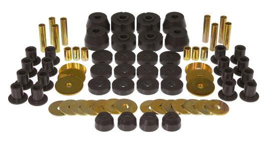 Prothane Total Vehicle Suspension Bushing Kit for 1972–1993 Dodge Ram Charger 4WD, Black – 4-2017-BL