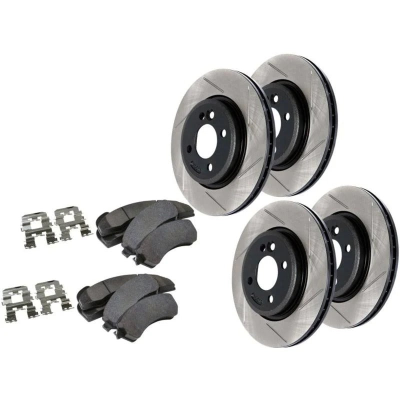 StopTech SPORT AXLE PACK, SLOTTED, 4 WHEEL, 977.33010 - eliteracefab.com