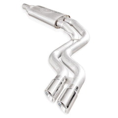 STAINLESS WORKS 3in Mid-Side Exit Exhaust with Y-Pipe for OEM Headers Ford Raptor Supercrew 6.2L 11-14 - eliteracefab.com