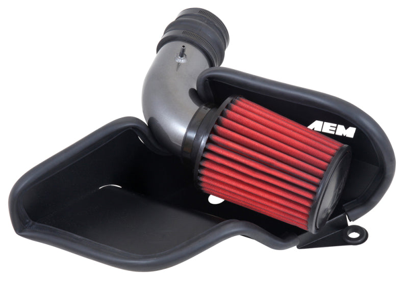 AEM 11-14 Volkswagen Jetta 2.0L L4 - Cold Air Intake System - Gunmetal Gray - eliteracefab.com