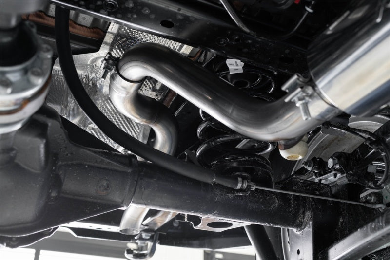 MBRP 18-20 Jeep Wrangler JL 2.5in Single Rear Exit Cat Back Exhaust - Aluminum - eliteracefab.com