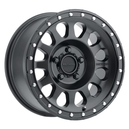 Method MR315 18x9 +18mm Offset 5x150 110.5mm CB Matte Black Wheel - eliteracefab.com