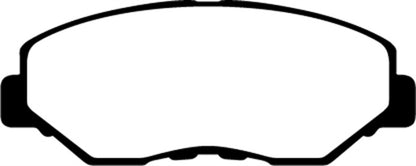 EBC 13-15 Acura ILX 1.5 Hybrid Greenstuff Front Brake Pads - eliteracefab.com