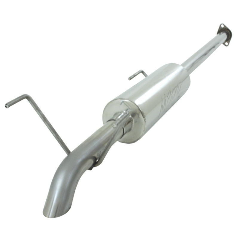 MBRP 05-11 Toyota Tacoma 4.0L EC/CC-SB Cat Back Turn Down Single Side T409 Exhaust - eliteracefab.com