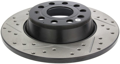 StopTech Slotted & Drilled Sport Brake Rotor - eliteracefab.com