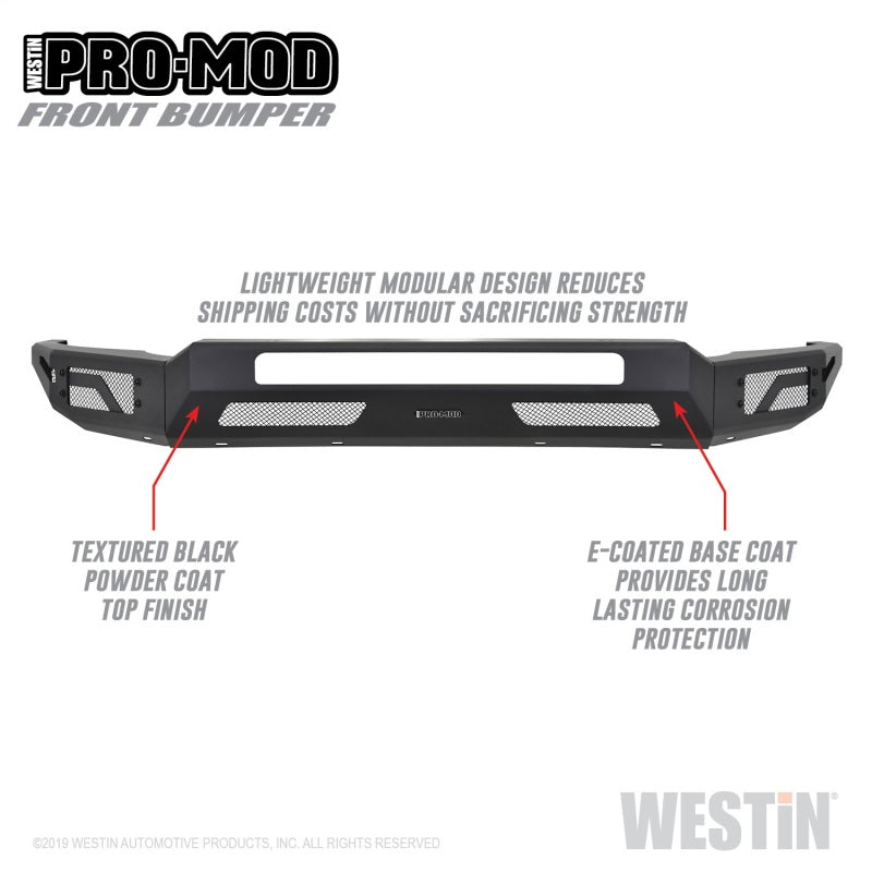 Westin 2011-2016 Ford F-250/350/450/550 Super Duty Pro-Mod Front Bumper Westin
