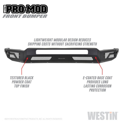 Westin 2011-2016 Ford F-250/350/450/550 Super Duty Pro-Mod Front Bumper Westin