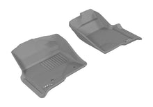 Load image into Gallery viewer, 3D MAXpider 2010-2014 Ford F-150 Regular/Supercab/Supercrew Kagu 1st Row Floormat - Gray