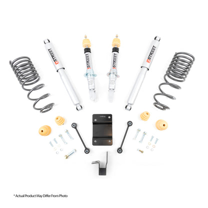 Belltech 09-13 Ford F150 Ext/Quad Cabs 2WD Lowering Kit w/SP Shocks 2 or 3in F/5.5in R Drop Belltech