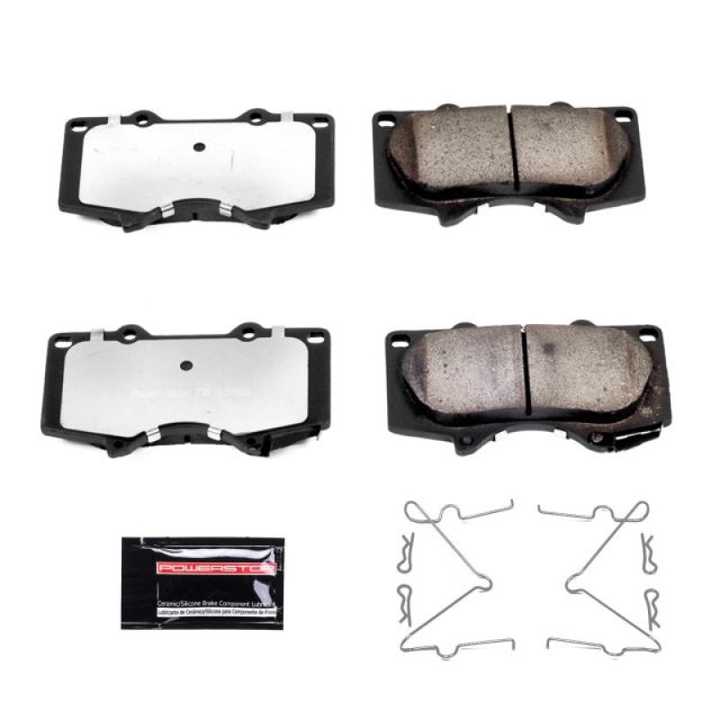 Power Stop 10-19 Lexus GX460 Front Z36 Truck & Tow Brake Pads w/Hardware - eliteracefab.com