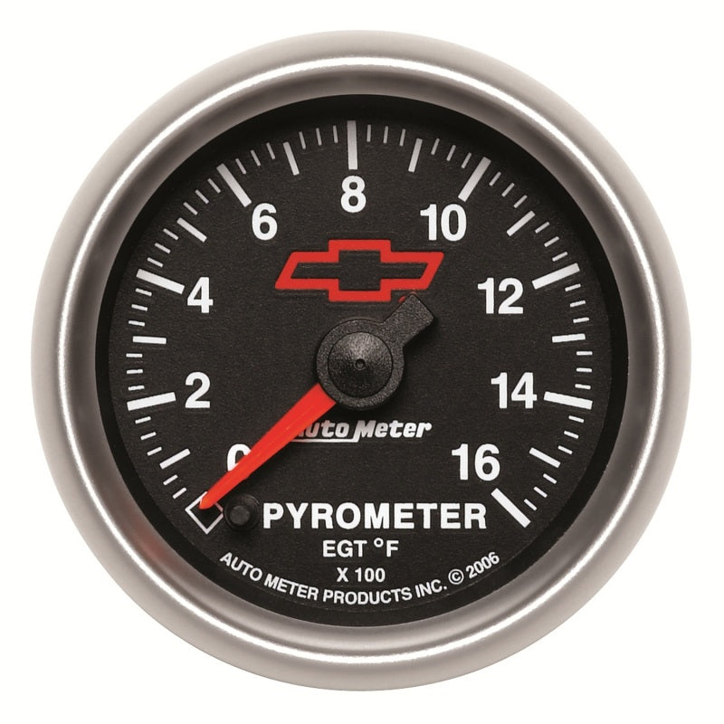 Autometer GM Full Sweep Electric 52mm 0-1600 degree F Pyrometer 3644-00406