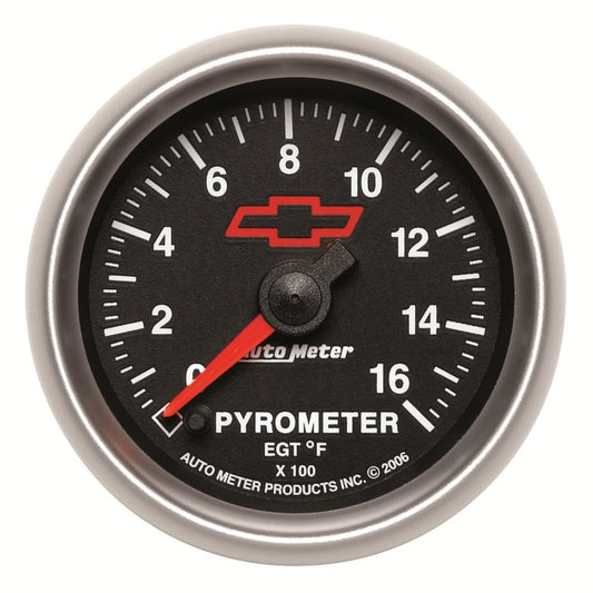 Autometer GM Full Sweep Electric 52mm 0-1600 degree F Pyrometer 3644-00406