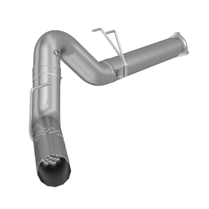 MBRP S62530PLM 5-Inch DPF-Back Exhaust for 2011-2016 Ford F-250, F-350, and F-450 Super Duty with 6.7L Power Stroke Diesel, Single Side Exit.