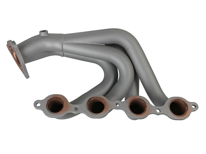 aFe Twisted 304SS Header 2020 Chevy Corvette (C8) 6.2L V8 - Titanium Ceramic Coated - eliteracefab.com