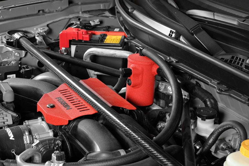 Perrin 22-23 Toyota GR86 / 13-16 Scion FR-S / 13-23 Subaru BRZ Air Oil Separator - Red Perrin Performance