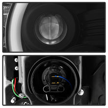 Load image into Gallery viewer, Spyder GMC Sierra 14-16 Projector Headlights Light Bar DRL Blk PRO-YD-GS14V2-LBDRL-BK - eliteracefab.com