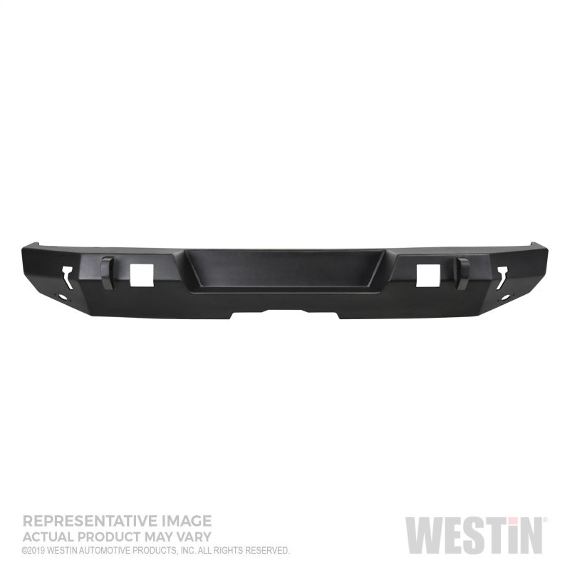 Westin 2020 Jeep Gladiator WJ2 Rear Bumper - Textured Black - eliteracefab.com