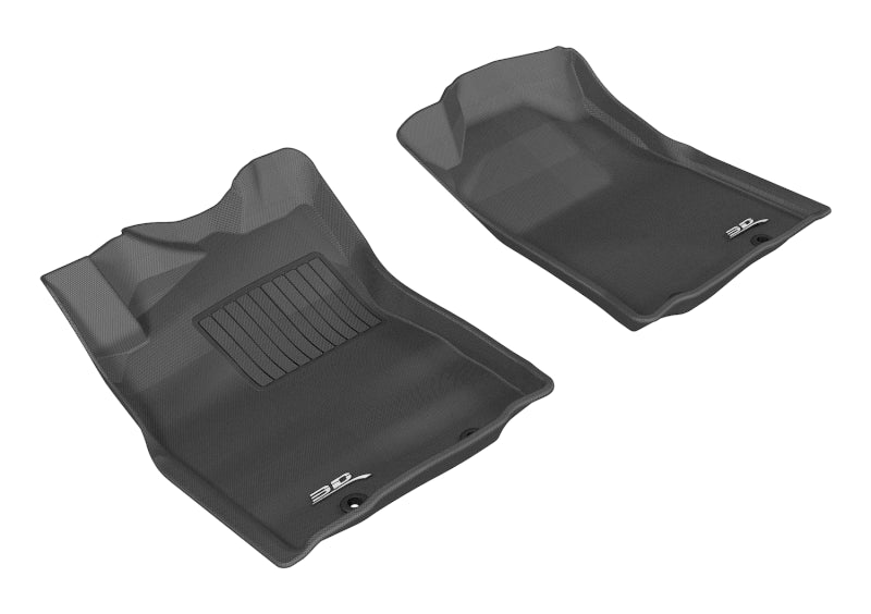 3D MAXpider L1TY09111509 2012-2015 Toyota Tacoma Reg/Acs Cab Kagu 1st Row Floormat - Black