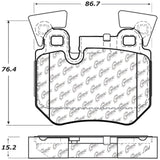 StopTech Premium Ceramic Rear Brake Pads - 308.13720