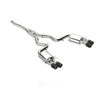 Load image into Gallery viewer, MBRP 18-22 Ford Mustang 2.3L Ecoboost 3in Cat-Back Exhaust w/ Quad Carbon Fiber SS Tips - T304 - eliteracefab.com