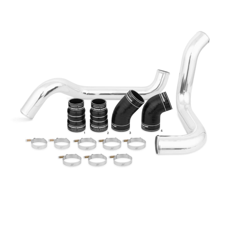 Mishimoto 02-04.5 Chevrolet 6.6L Duramax Intercooler Kit w/ Pipes (Silver) Mishimoto