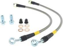 Load image into Gallery viewer, STOPTECH 2012 JEEP GRAND CHEROKEE (ALL) STAINLESS STEEL REAR BRAKE LINES, 950.58500 - eliteracefab.com