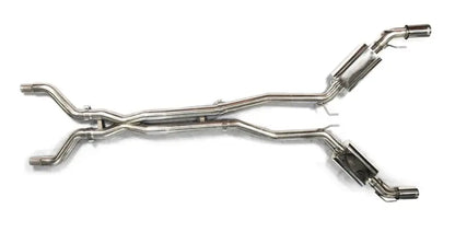 KOOKS 3" CAT BACK EXHAUST SYSTEM W/DUAL POLISHED TIPS (10-15 CAMARO SS) - eliteracefab.com