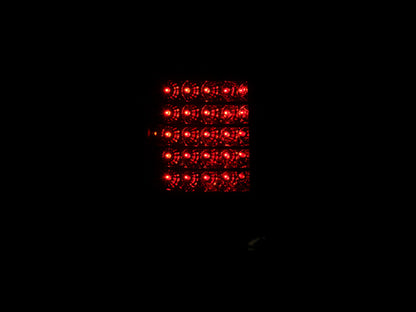 ANZO 1997-2002 Ford Expedition LED Taillights Black - eliteracefab.com