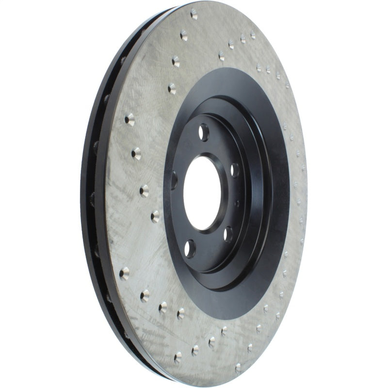StopTech 07-10 Audi S6 Drilled Left Rear CRYO Rotor Stoptech