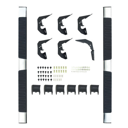 Westin 2007-2018 Chevy Silverado Crew Cab R7 Nerf Step Bars - SS - eliteracefab.com