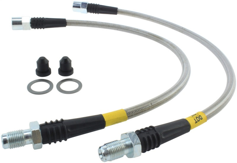 StopTech Stainless Steel Brake Line Kit - Front - eliteracefab.com