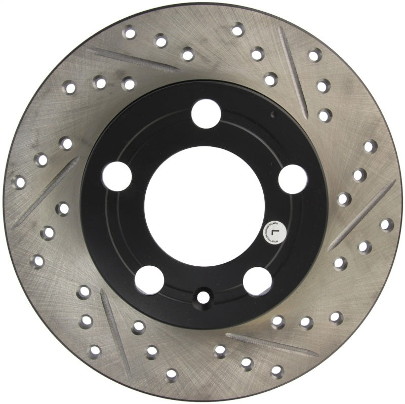 StopTech Slotted & Drilled Sport Brake Rotor - eliteracefab.com