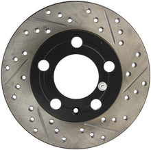 Load image into Gallery viewer, StopTech Slotted &amp; Drilled Sport Brake Rotor - eliteracefab.com