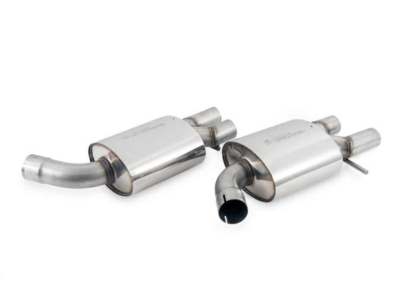 AWE Tuning Audi C7.5 A6 3.0T Touring Edition Exhaust - Quad Outlet Chrome Silver Tips AWE Tuning