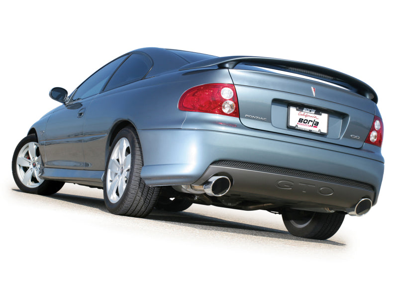 2005-2006 Pontiac GTO Cat-Back Exhaust System S-Type Classic Part # 140165 - eliteracefab.com