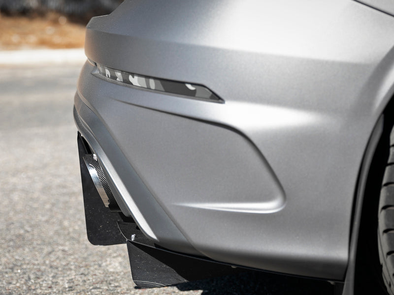 aFe Takeda 3in 304 SS Axle-Back Exhaust System w/ Carbon Fiber Tips 16-18 Ford Focus RS I4-2.3L (t) aFe