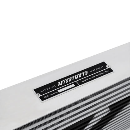 Mishimoto Universal Silver R Line Intercooler Overall Size: 31x12x4 Core Size: 24x12x4 Inlet / Outle - eliteracefab.com