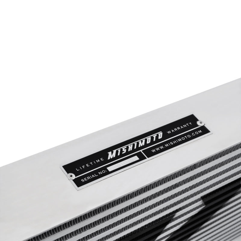 Mishimoto Universal Silver R Line Intercooler Overall Size: 31x12x4 Core Size: 24x12x4 Inlet / Outle - eliteracefab.com